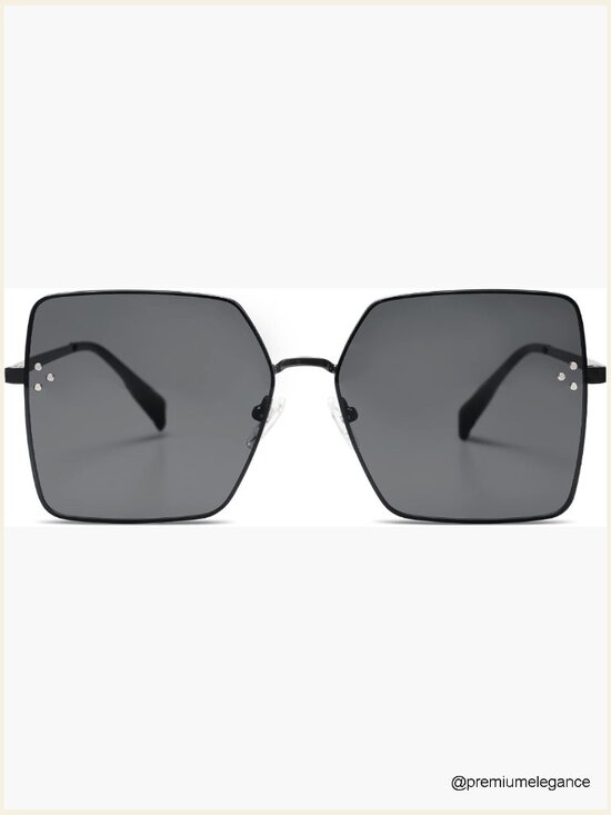 Trendy Square Sunglasses Women Oversized Designer UV Protection Sunnies main image 4